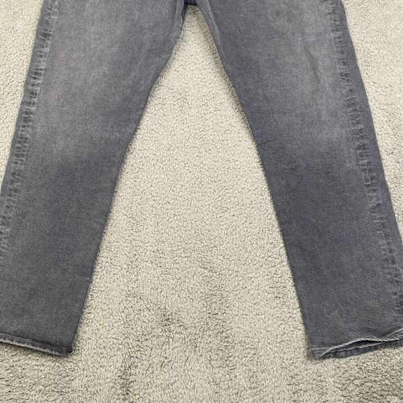 Citizens of Humanity Emerson Mid Rise Relaxed In Black Wash Sz 33 - Picture 3 of 14